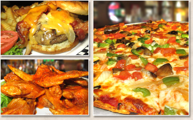 Assortment of delicious food from Pap's Ultimate Bar and Grill restaurant in Mt. Prospect